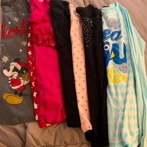 Girls long sleeve shirt lot size 10/12